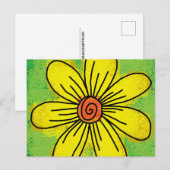 DAISY ART-BRIEFKAART BRIEFKAART (Voorkant / Achterkant)