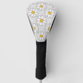 Daisy Art Golf Head Hoesje Golfheadcover (Voorkant)