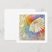 Daisy Art Kaarten (Voorkant / Achterkant)