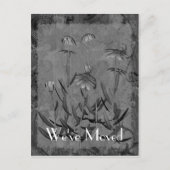 Daisy Art New Address Floral Briefkaart (Voorkant)