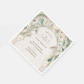  Daisy Art Nouveau van Alphonse Mucha Servet (Hoek)