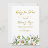 Daisy Baby Borrel Kaart (Voorkant)