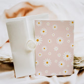 Daisy Baby in bloom Boho Girl Baby shower Kaart