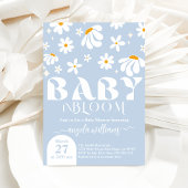 Daisy Baby in bloom Simple boy Baby shower Kaart