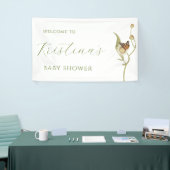 Daisy Baby in Bloom Wildflower Baby shower Spandoek (Beurs)