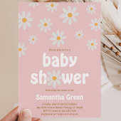 Daisy Baby Shower Kaart
