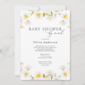 Daisy Baby shower per Mail Kaart (Voorkant)