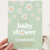 Daisy Baby Shower Uitnodiging