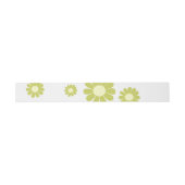 Daisy Baby shower Uitnodigingen Wikkel (Vlak)