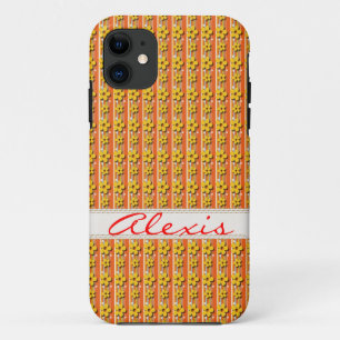 Daisy Background met naam Case-Mate iPhone Case