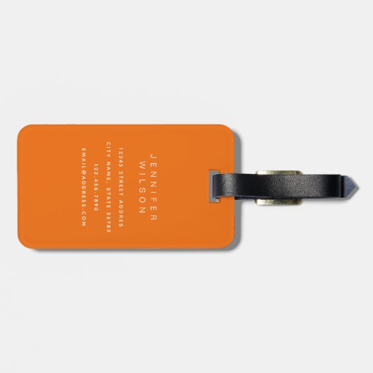 Daisy Bagage Labels (Achterkant horizontaal)