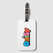 Daisy Bagagelabel (Voorkant (verticaal))