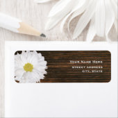 Daisy & Barnwood Adreslabel Etiket (Insitu)