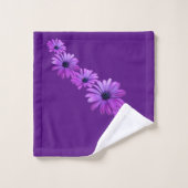 Daisy Bath sets Blue Paars Daisy Bath Bad Handdoek (Wasdoekje)