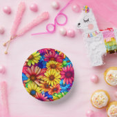 Daisy Beauty - Papieren Bord (Feest)