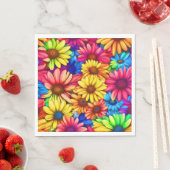 Daisy Beauty - Papieren servet (Insitu)