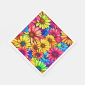 Daisy Beauty - Papieren servet (Hoek)