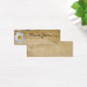 Daisy bedankje Mini Visitekaartjes (Bureau)