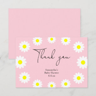 Daisy - bedankt baby shower