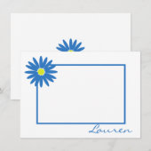 Daisy bedankt Blue Note Notitiekaartje (Voorkant / Achterkant)