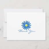Daisy bedankt Blue Note Notitiekaartje (Achterkant)