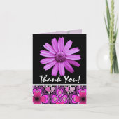 Daisy bedankt Notecard (Voorkant)