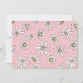 Daisy Bedankt voor je fotokaart - Roze Kaart (Achterkant)