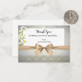 Daisy Bedankt voor je kaarten Notitiekaartje (Voorkant / Achterkant in situ)