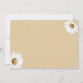 Daisy Bee 1e Verjaardag Kaart (Achterkant)