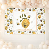 Daisy Beehive Bumblebee Baby shower Spandoek