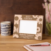 Daisy Best Teacher geëtste Lijsten Gegraveerde Lijstjes (Links)