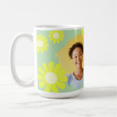 Daisy Beste Leraar Foto Teal Koffiemok (Links)
