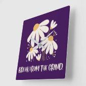 Daisy BFTG Clock Vierkante Klok (Hoek)