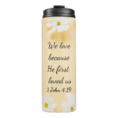 Daisy Bible Verse Thermosbeker (Voorkant)