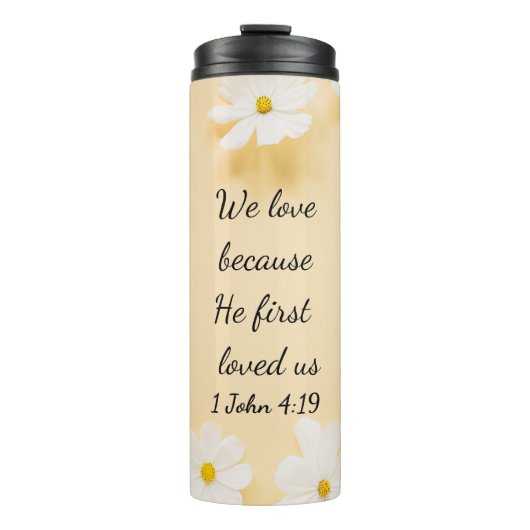 Daisy Bible Verse Thermosbeker (Voorkant)