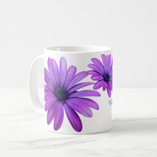 Daisy Bierglas Gepersonaliseerde Daisies Mokken &  (Voorkant links)