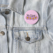 Daisy Big Sis Ronde Button 5,7 Cm (In situ)