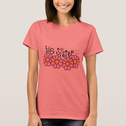 Daisy Big Sis T-shirt (Voorkant)