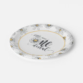 Daisy Birthday Bord - Little Miss ONEderful - Wh (Gekanteld)