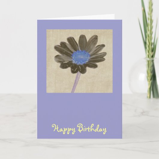 Daisy Birthday Card Kaart (Voorkant)