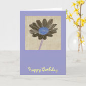 Daisy Birthday Card Kaart (Gele Bloem)