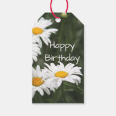Daisy Birthday Gift Topper Cadeaulabel (Voorkant)