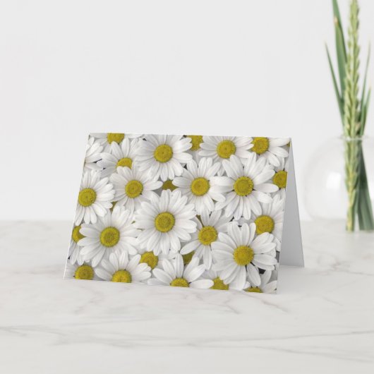 Daisy Birthday Kaart (Voorkant)