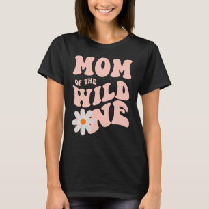 Daisy Birthday Mam Wild One Boho Daisy 1st Birthda T-shirt