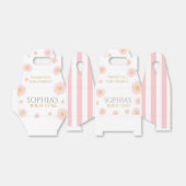 Daisy Birthday Party Bohmian Wild One 1st Birthday Bedankdoosjes (Uitgevouwen)