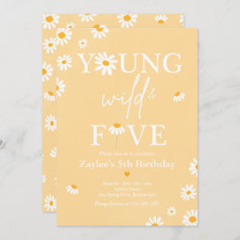 Daisy Birthday Party Bohmian Young Wild and Vijf Kaart