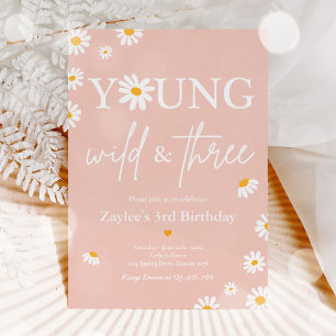 Daisy Birthday party Bohmian Young Wild en Drie Kaart