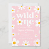 Daisy Birthday Party Boho Wild 11e verjaardag Kaart (Voorkant)
