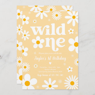 Daisy Birthday Party Boho Wild 11e verjaardag Kaart