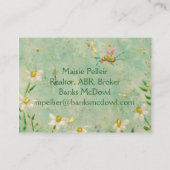 Daisy bizness card visitekaartje (Achterkant)